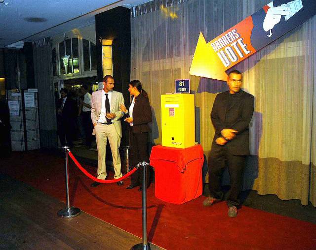 Bankers vote @ carlton Zurich - 6. September 2005